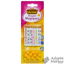Vahine Bougies Magiques X10